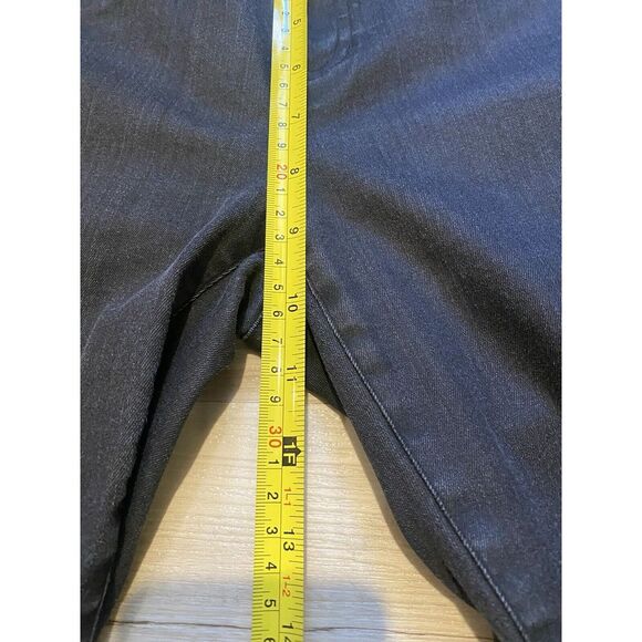 Eileen Fisher Black Slim Jeans Organic Cotton Blend 6 - Picture 8 of 10